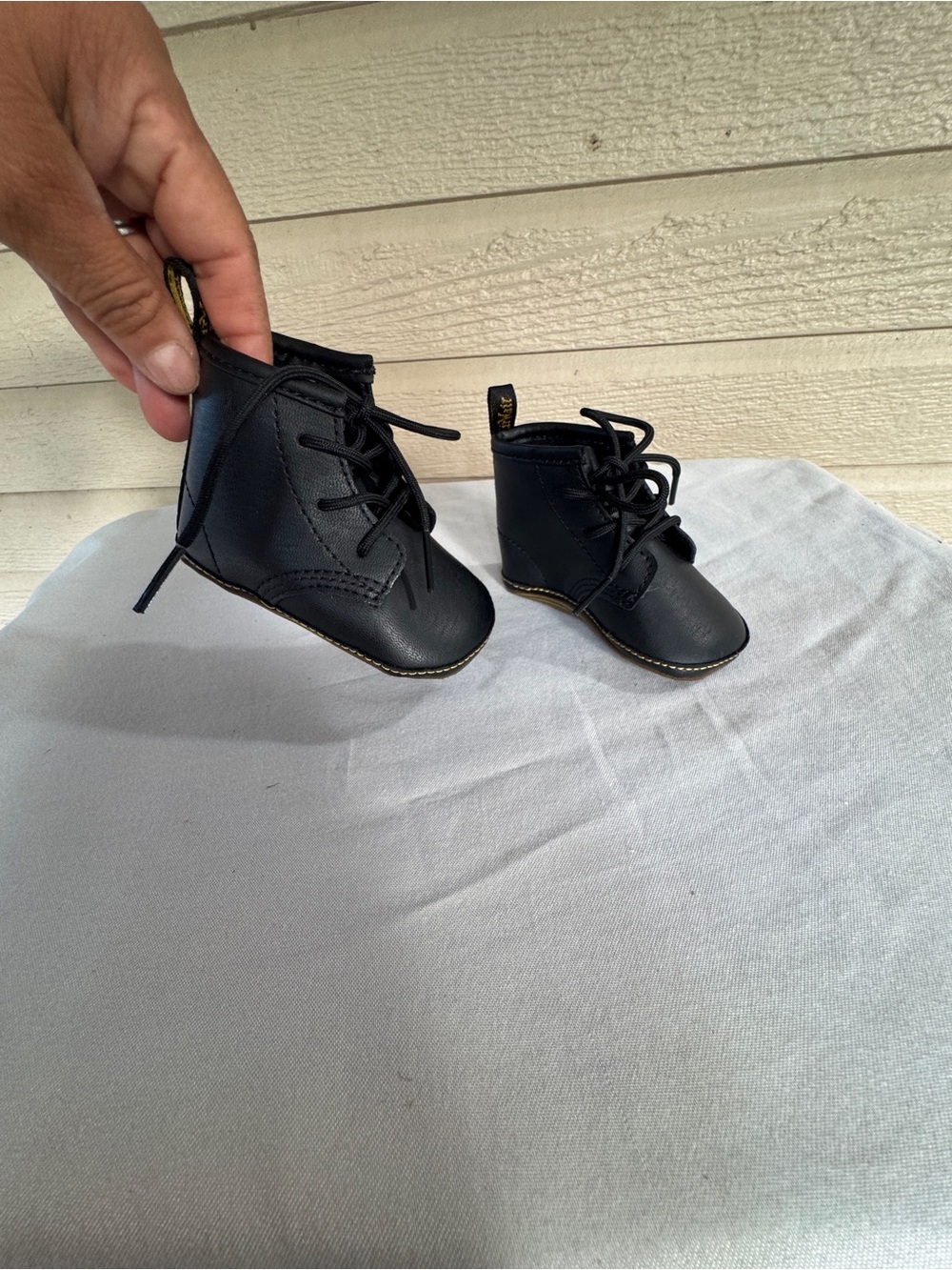 Dr Martens Infant Baby Crib 1460 Black size3